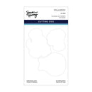 Spellbinders by Tim Holtz Halloween Pets 3 Cutting Dies package, featuring three pet-shaped die outlines on a white card with navy and teal branding.