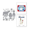 Spellbinders North Pole Friends Die Set - Polar Bear Pals