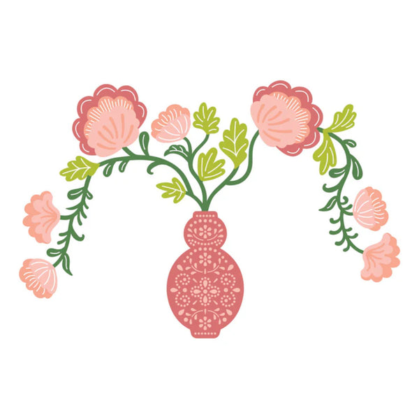 Spellbinders Etched Dies - Regal Blooms