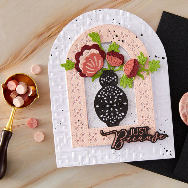 Spellbinders Etched Dies - Regal Blooms