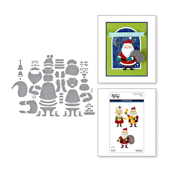 Spellbinders North Pole Friends Die Set - The Clauses
