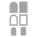 Spellbinders Holiday Magic 3D Emboss & Cut Folder - Postage Stamps