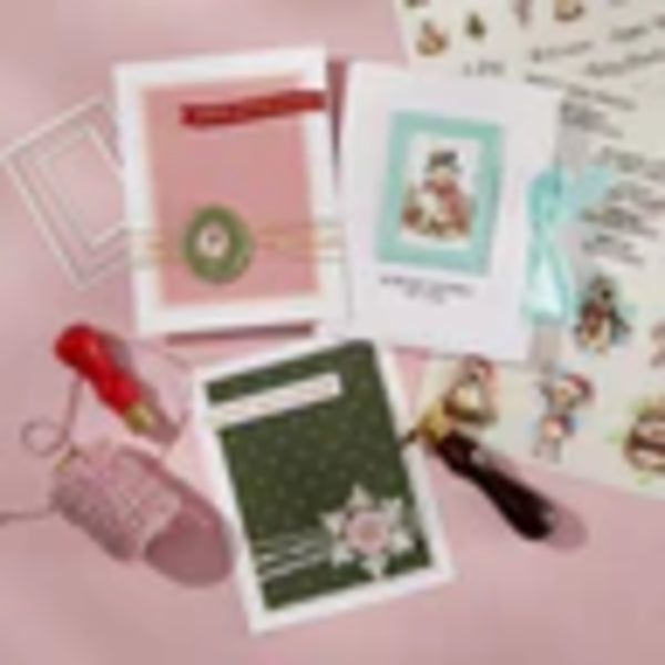 Spellbinders Holiday Magic 3D Emboss & Cut Folder - Postage Stamps