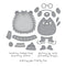 Spellbinders Merry Mischief Clear Stamp & Die Set - Hedge-Hugs