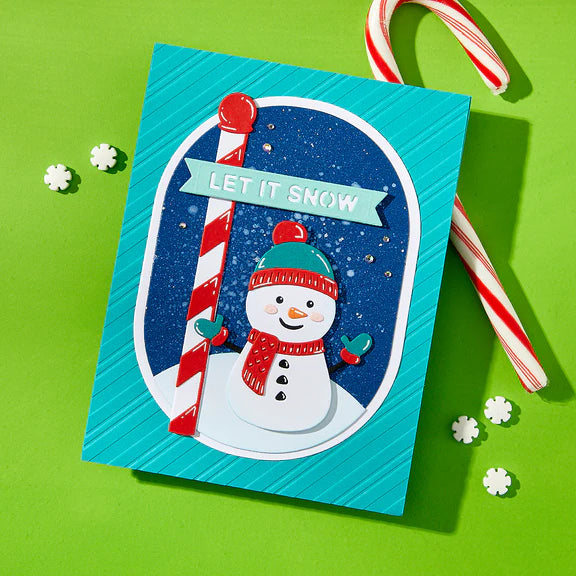 Spellbinders North Pole Friends Die Set - North Pole Sentiments