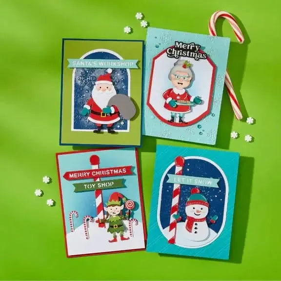 Spellbinders North Pole Friends Die Set - The Clauses
