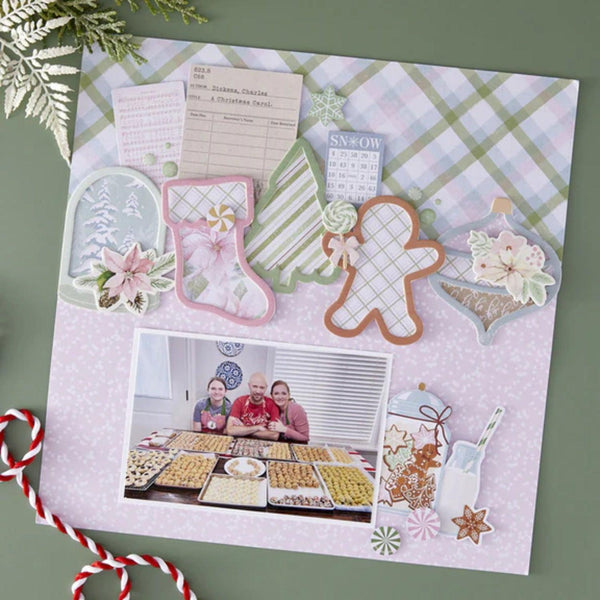 Spellbinders Peppermint Twist Chipboard Frames & Corners from Rosie's Studio