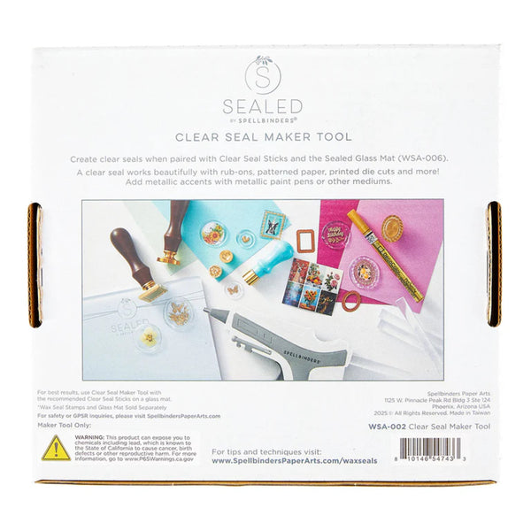 Spellbinders Sealed - Clear Seal Maker Tool