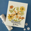 Spellbinders Tabbed Classics 3D Embossing Folder by Wendy Vecchi - Polka Dot & Posy Duo