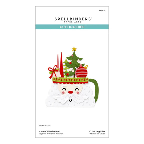Spellbinders Wonderland  Die Set - Cocoa Wonderland