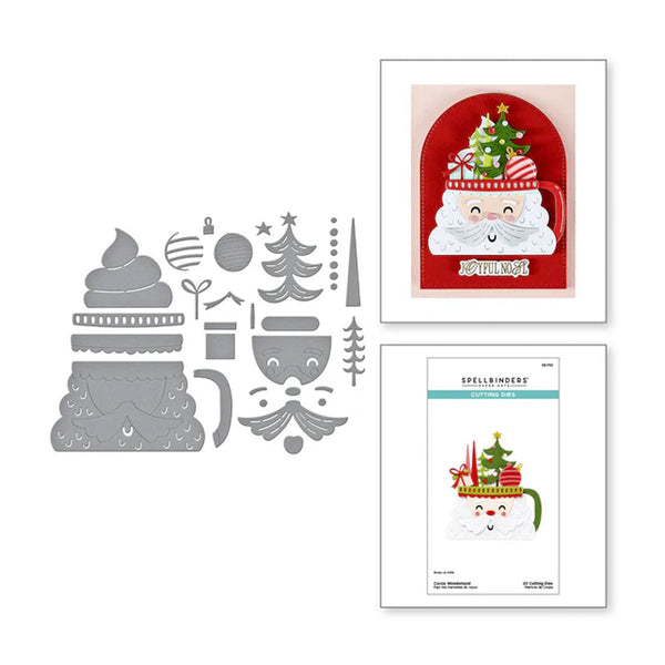Spellbinders Wonderland  Die Set - Cocoa Wonderland