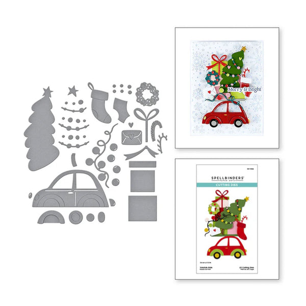 Spellbinders Wonderland Die Set - Yuletide Ride