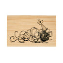 Spellbinders Wood Mount Stamp - House-Mouse Party Streamers