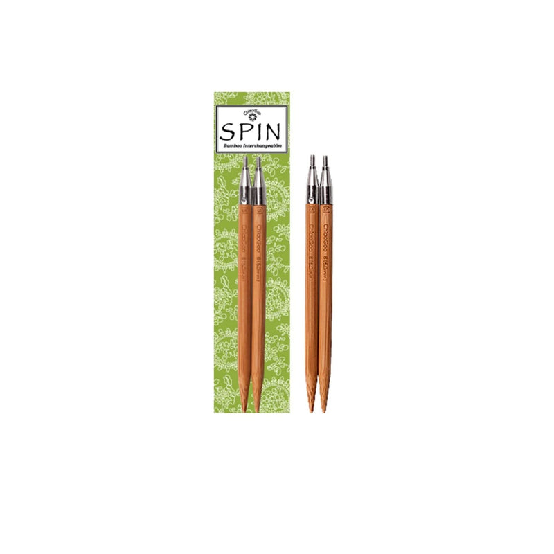 ChiaoGoo SPIN Bamboo Tips - 5" (13cm) 4mm