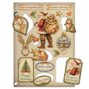 Stamperia Decorative Wooden Shapes A5 - Silent Night