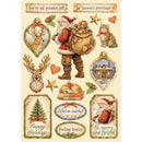 Stamperia Decorative Wooden Shapes A5 - Silent Night