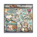 Stamperia Double-Sided Paper Pad 12" x 12" 22/pkg -  Furry Friends 2