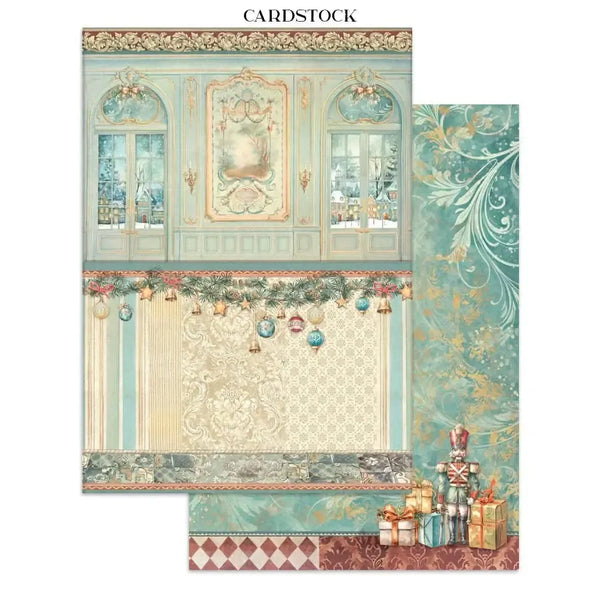 Stamperia Junk Journal Set - Alice in Christmas