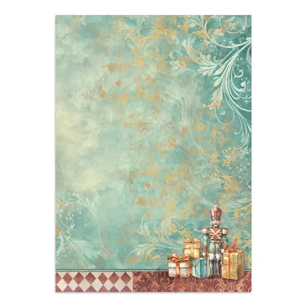 Stamperia Junk Journal Set - Alice in Christmas