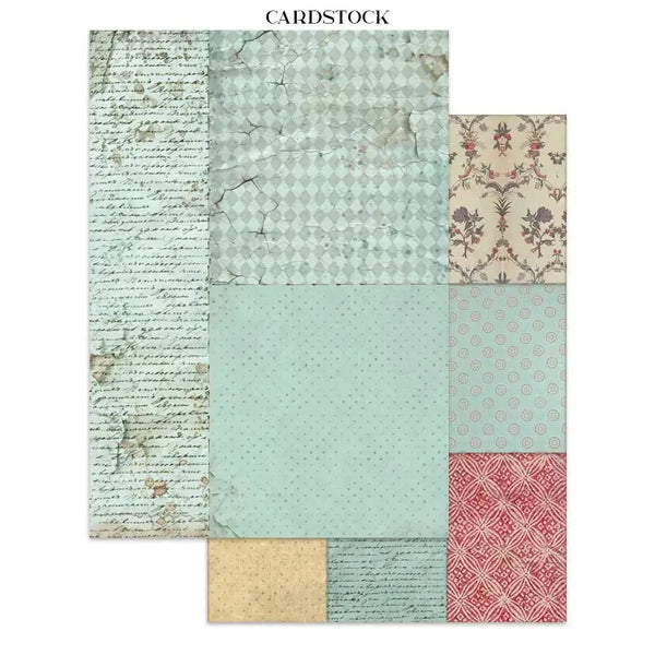 Stamperia Junk Journal Set - Alice in Christmas