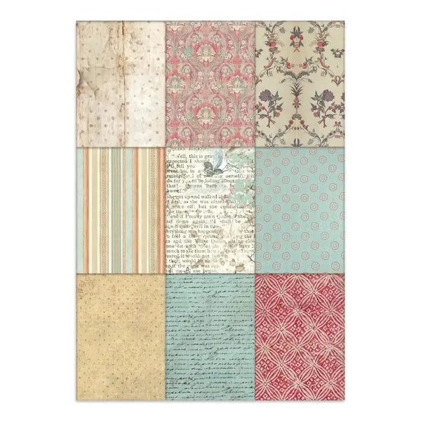 Stamperia Junk Journal Set - Alice in Christmas