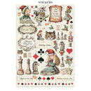 Stamperia Junk Journal Set - Alice in Christmas