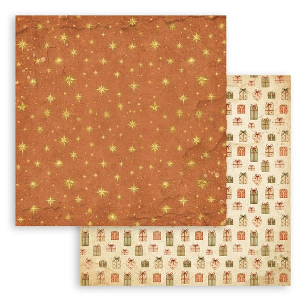 Stamperia Maxi Backgrounds Paper Pad 12" x 12" 10/pkg - Silent Night