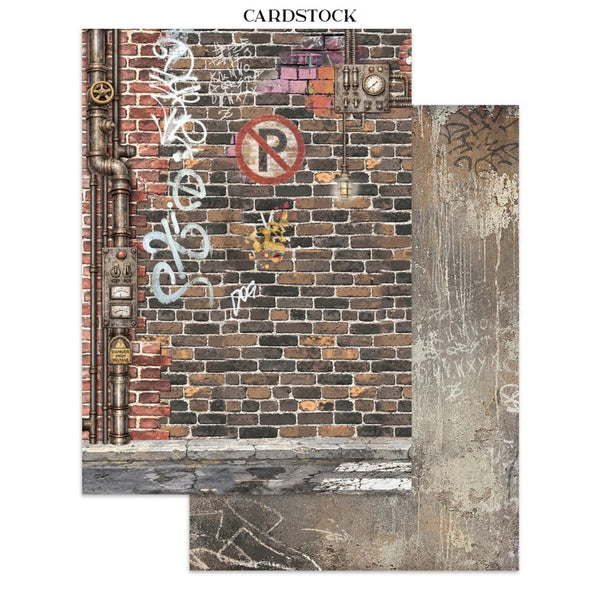 Stamperia Printed Art Junk Journal: Stickers, Cut-Outs & Backgrounds - Furry Friends 2