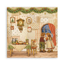 Stamperia Scrapbooking Pad 12" x 12" 22/pkg Single-Sided - Silent Night