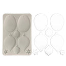 Stamperia Silicone Mould A5 - Christmas Baubles