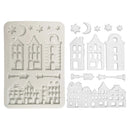 Stamperia Silicone Mould A5 - Christmas Village