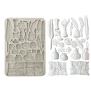 Stamperia Silicone Mould A5 - Flowers and Poems Calligraphy