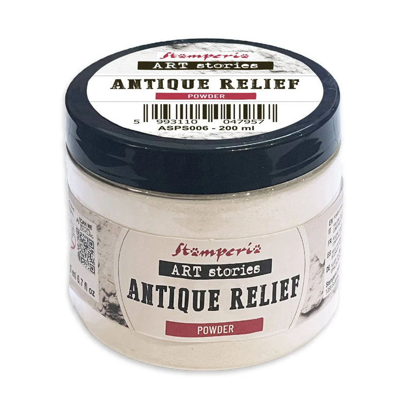 Stamperia Art Stories Antique Relief 200ml - Powder