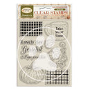 Stamperia Acrylic Stamps - Whispering Woods - Cup & Pumpkin