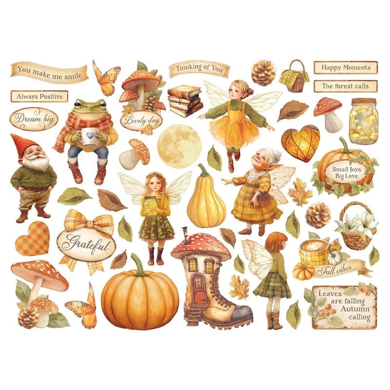 Stamperia Die Cuts Assorted - Whispering Woods