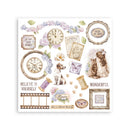 Stamperia Rub-On Kit 6.1" x 6.1" - Quiet Days