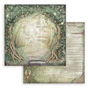 Stamperia Scrapbooking Pad 12" x 12" 10/pkg - Backgrounds Selection - Herbarium Silvae