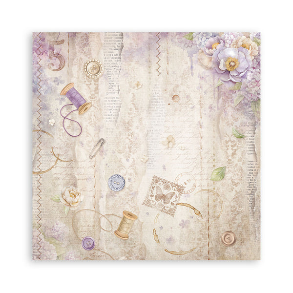 Stamperia Scrapbooking Pad 12"x12" 22/Pkg - Quiet Days