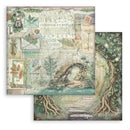 Stamperia Scrapbooking Pad 12"x 12" 10/pkg - Herbarium Silvae