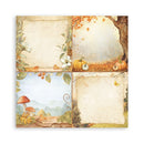 Stamperia Scrapbooking Small Pad 8"x8" 10/pkg - Whispering Woods