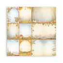 Stamperia Scrapbooking Small Pad 8"x8" 10/pkg - Whispering Woods