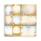 Stamperia Scrapbooking Small Pad 8"x8" 10/pkg - Whispering Woods