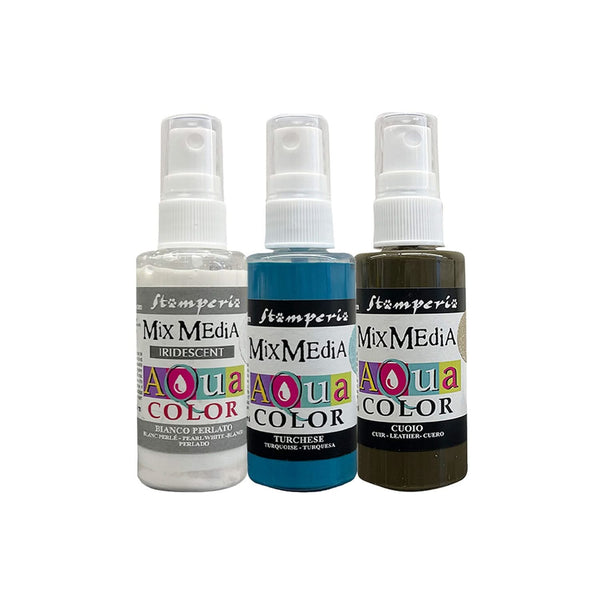 Stamperia Selection Set of 3 Aquacolor - Candy Christmas