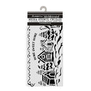Stamperia Thick Stencil 4.72"x 9.84" - Candy Christmas Village