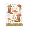 Stamperia Washi Pad A5 8 Pkg - Whispering Woods