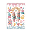 Stamperia Washi Pad A5 8 Sheets - Candy Christmas