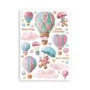 Stamperia Washi Pad A5 8 Sheets - Candy Christmas