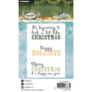 Studio Light Christmas Forest Clear Stamps - Sentiments