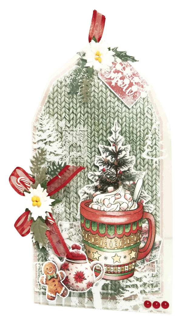 Studio Light Cottage Christmas Clear Stamps - Cozy Cocoa