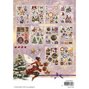 Studio Light Die-Cut Paper Pad 5.83"X8.27" 20/Pkg Fairy Christmas